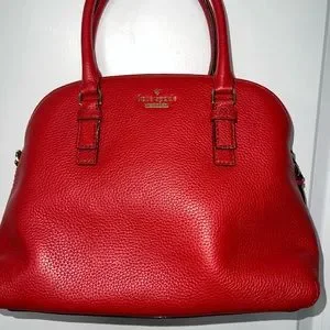 Kate Spade Cameron Street Lottie New | Mercari Kate Spade Lottie Red Satchel display picture 1